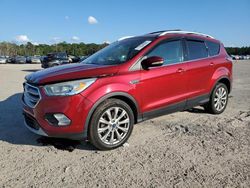 Ford salvage cars for sale: 2017 Ford Escape Titanium