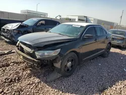 Salvage cars for sale at Phoenix, AZ auction: 2014 Ford Taurus Police Interceptor