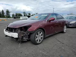 Salvage cars for sale at Portland, OR auction: 2007 Lexus ES 350