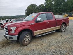 Ford salvage cars for sale: 2016 Ford F150 Super Cab