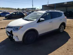 Salvage cars for sale at Colorado Springs, CO auction: 2017 Toyota Rav4 Limited