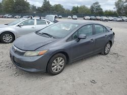 Salvage cars for sale at Madisonville, TN auction: 2012 Honda Civic LX