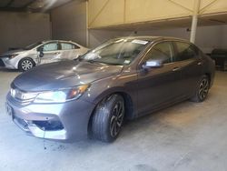 Honda salvage cars for sale: 2017 Honda Accord EXL