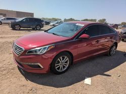 Salvage cars for sale at Kansas City, KS auction: 2015 Hyundai Sonata SE