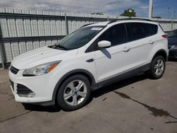 Salvage cars for sale at Littleton, CO auction: 2016 Ford Escape SE