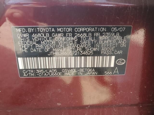 2007 Lexus ES 350