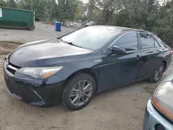 Salvage cars for sale at Baltimore, MD auction: 2017 Toyota Camry Hybrid