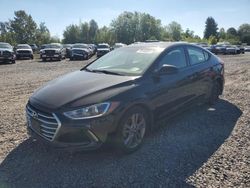 Salvage cars for sale at Portland, OR auction: 2018 Hyundai Elantra SEL