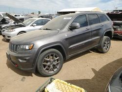 Salvage SUVs for sale at auction: 2020 Jeep Grand Cherokee Trailhawk