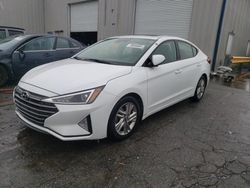 Salvage cars for sale at Savannah, GA auction: 2019 Hyundai Elantra SEL