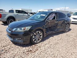 Honda salvage cars for sale: 2015 Honda Accord Sport