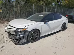 Toyota salvage cars for sale: 2019 Toyota Camry XSE