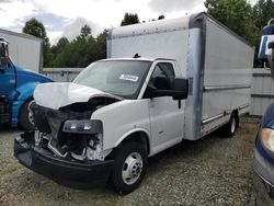 Salvage trucks for sale at Mebane, NC auction: 2022 GMC Savana Cutaway G3500