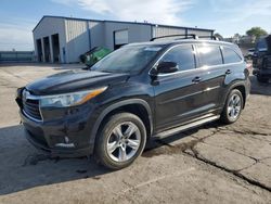 Salvage cars for sale from Copart Tulsa, OK: 2015 Toyota Highlander Limited