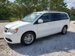 Flood-damaged cars for sale at auction: 2014 Dodge Grand Caravan SXT