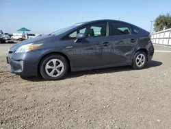 Toyota Prius salvage cars for sale: 2012 Toyota Prius