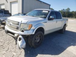 Salvage cars for sale from Copart Savannah, GA: 2010 Ford F150 Supercrew