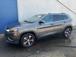 Jeep salvage cars for sale: 2019 Jeep Cherokee Limited