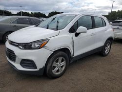 Salvage cars for sale at East Granby, CT auction: 2017 Chevrolet Trax LS