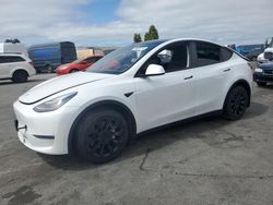 Salvage cars for sale at Hayward, CA auction: 2020 Tesla Model Y