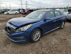 Salvage cars for sale at Elgin, IL auction: 2015 Hyundai Sonata Sport