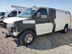 Salvage trucks for sale at Mentone, CA auction: 2018 Chevrolet Express G2500