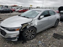 Salvage cars for sale at Cahokia Heights, IL auction: 2021 Chevrolet Malibu RS