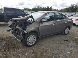 Salvage cars for sale at Arcadia, FL auction: 2013 Nissan Versa S