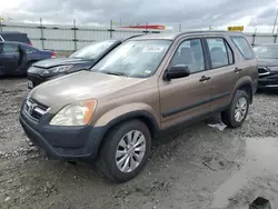 Honda cr-v lx Vehiculos salvage en venta: 2002 Honda CR-V LX