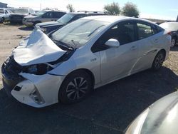 Salvage cars for sale at Montreal Est, QC auction: 2017 Toyota Prius Prime