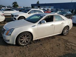 Vehiculos salvage en venta de Copart Woodhaven, MI: 2012 Cadillac CTS Premium Collection