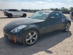 Salvage cars for sale at Houston, TX auction: 2006 Nissan 350Z Coupe