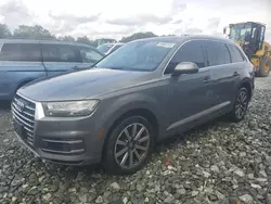 Audi salvage cars for sale: 2017 Audi Q7 Premium Plus