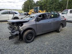 Salvage cars for sale at Concord, NC auction: 2017 Nissan Versa S