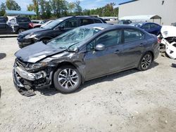 Honda salvage cars for sale: 2013 Honda Civic EX