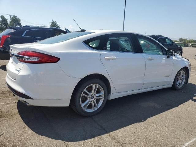 2018 Ford Fusion SE Hybrid