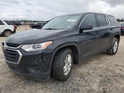 Chevrolet salvage cars for sale: 2020 Chevrolet Traverse LS