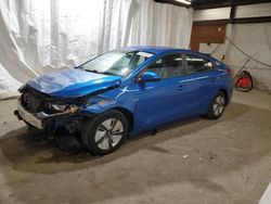 Salvage cars for sale at Ebensburg, PA auction: 2017 Hyundai Ioniq Blue