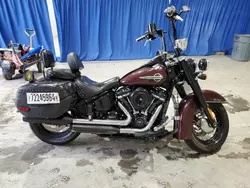 Salvage motorcycles for sale at Hurricane, WV auction: 2018 Harley-Davidson Flhc Heritage Classic