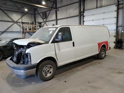 Salvage trucks for sale at Montreal Est, QC auction: 2018 GMC Savana G3500