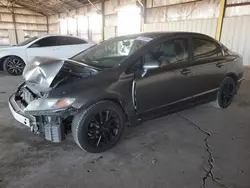 Honda salvage cars for sale: 2010 Honda Civic LX