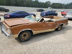 Salvage cars for sale at Greenwell Springs, LA auction: 1978 Chevrolet EL Camino