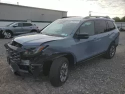 Honda salvage cars for sale: 2022 Honda Passport Trail Sport