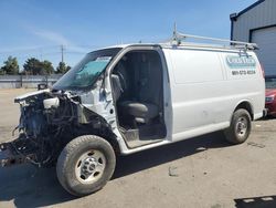 Salvage trucks for sale at Nampa, ID auction: 2010 GMC Savana G2500