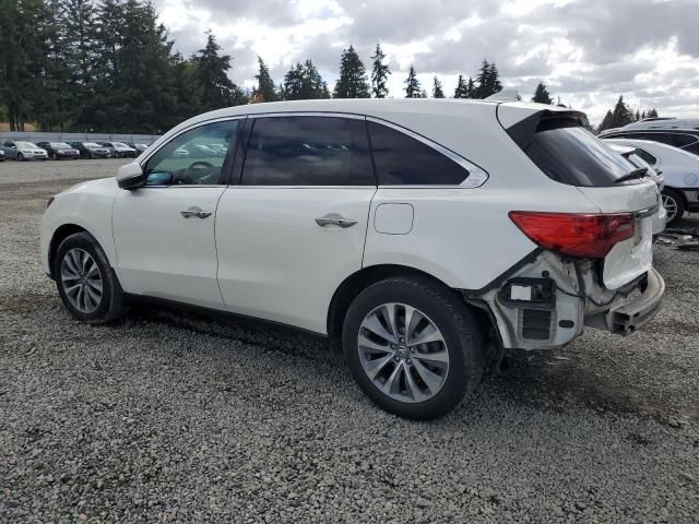 2016 Acura MDX Technology