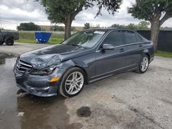 Mercedes-Benz salvage cars for sale: 2014 Mercedes-Benz C 250