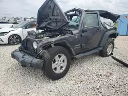 Salvage cars for sale at Taylor, TX auction: 2018 Jeep Wrangler Sport