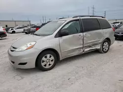 Salvage cars for sale at Haslet, TX auction: 2009 Toyota Sienna CE