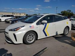 Salvage cars for sale at Wilmer, TX auction: 2019 Toyota Prius