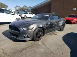 Salvage cars for sale at Hayward, CA auction: 2017 Ford Mustang